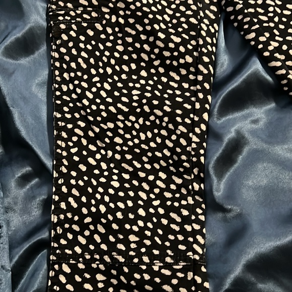 NWT Tory Burch Black Denim Cargo Skinny Jeans - Picture 6 of 7